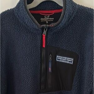 Vineyard Vines 1/4 Zip Sherpa Pullover